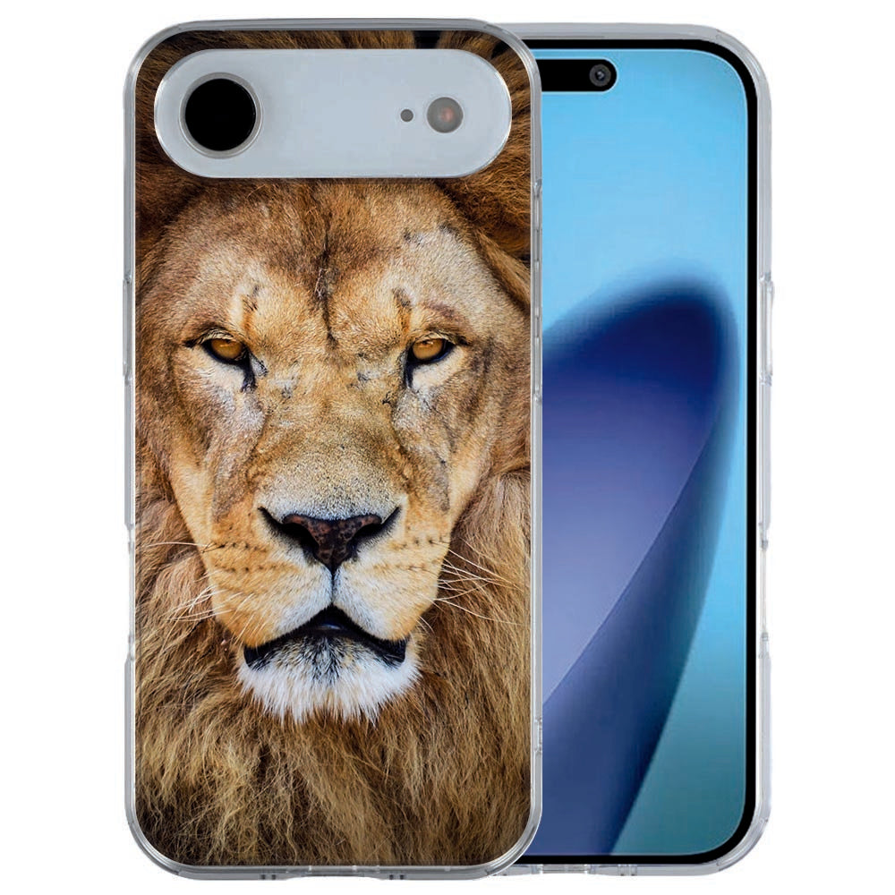 Leeuw hoesje voor iPhone Air met soft-touch TPU afwerking