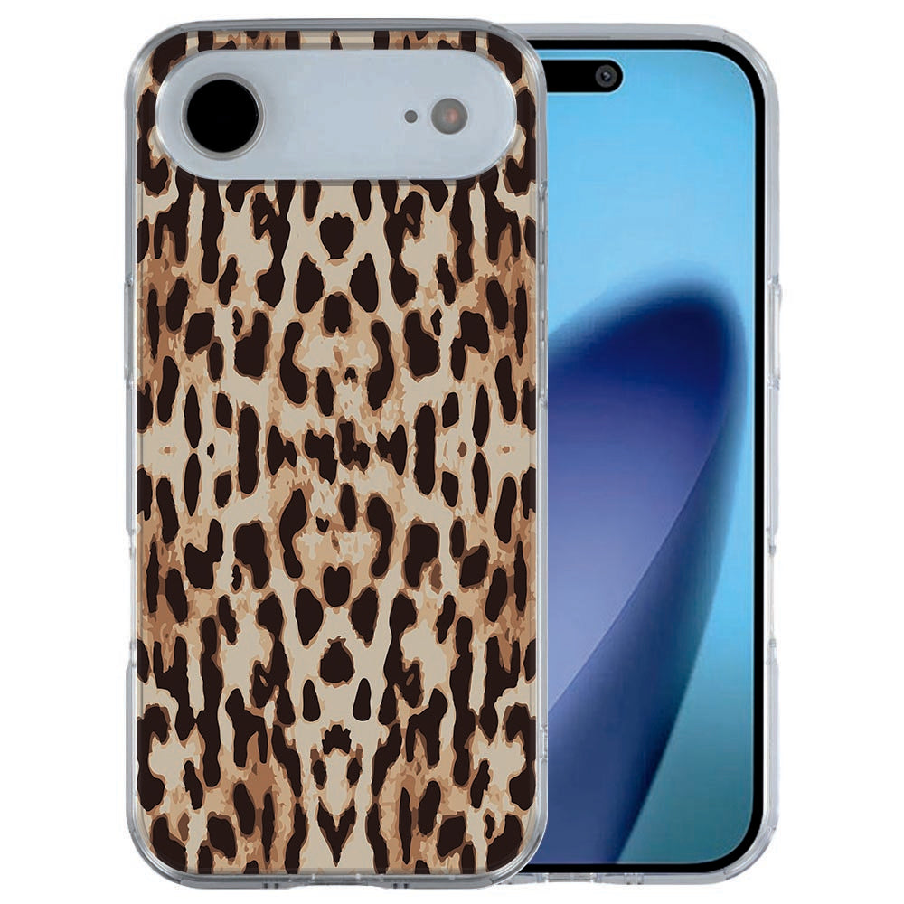 Leopard hoesje voor iPhone Air met soft-touch TPU afwerking