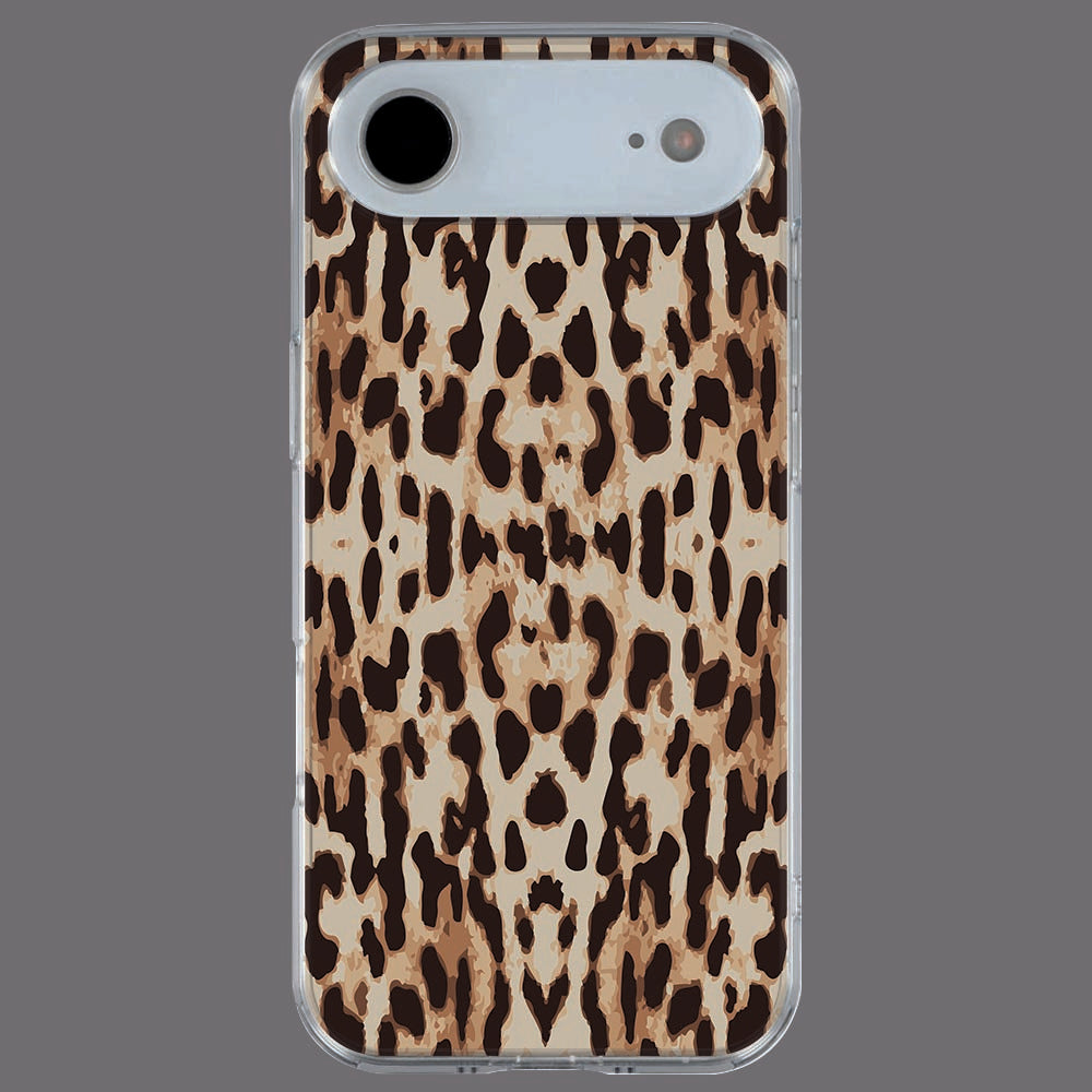 Achterkant van iPhone Air TPU hoesje Leopard