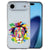 iPhone Air TPU hoesje met Lion Color design op meerkleurig kunstwerk achterkant