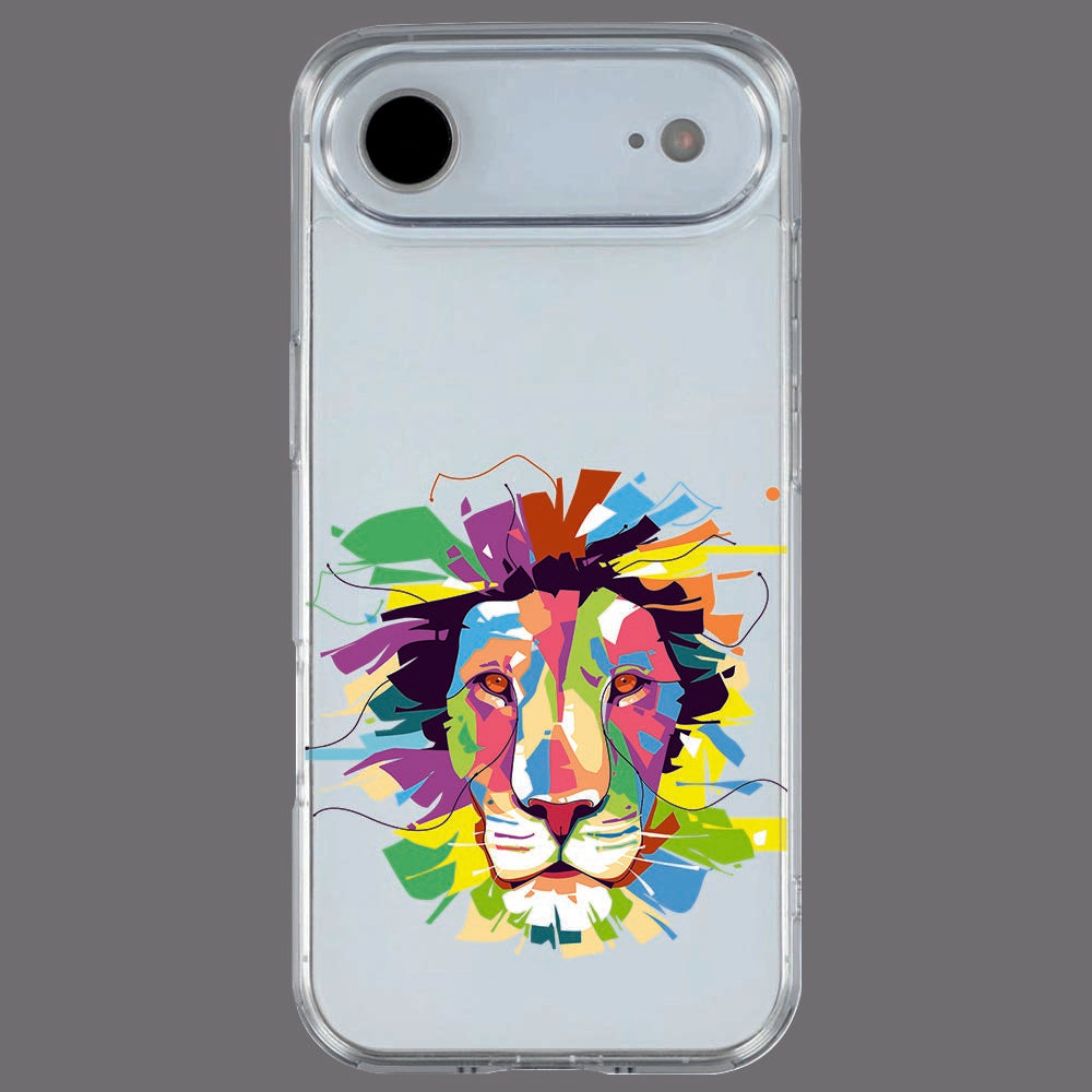 Achterkant van iPhone Air TPU hoesje Lion Color