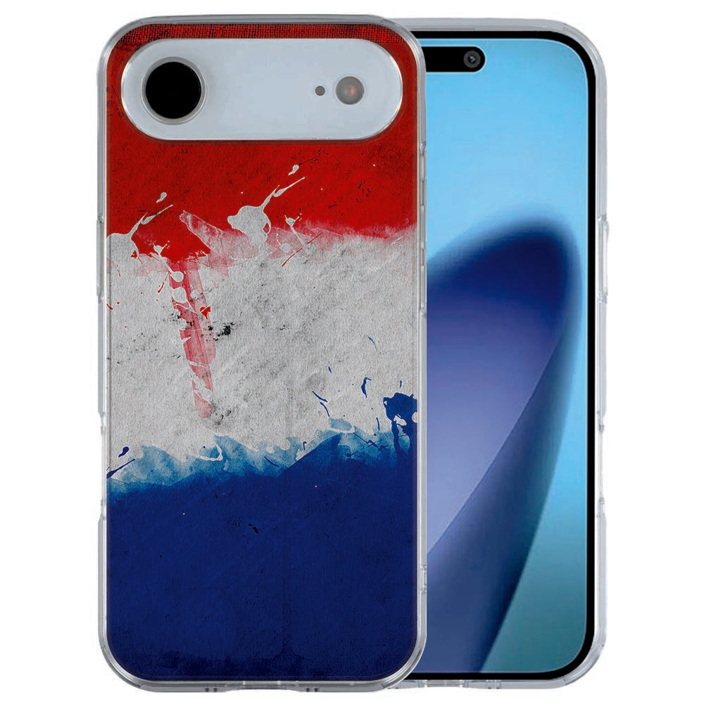Apple iPhone Air back cover Nederland in rood, wit en blauw