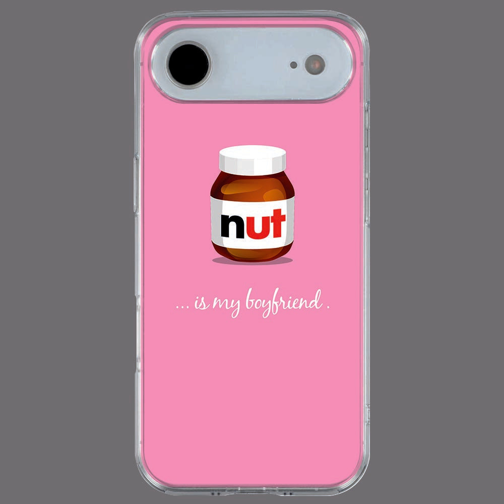 Achterkant van iPhone Air TPU hoesje Nut Boyfriend