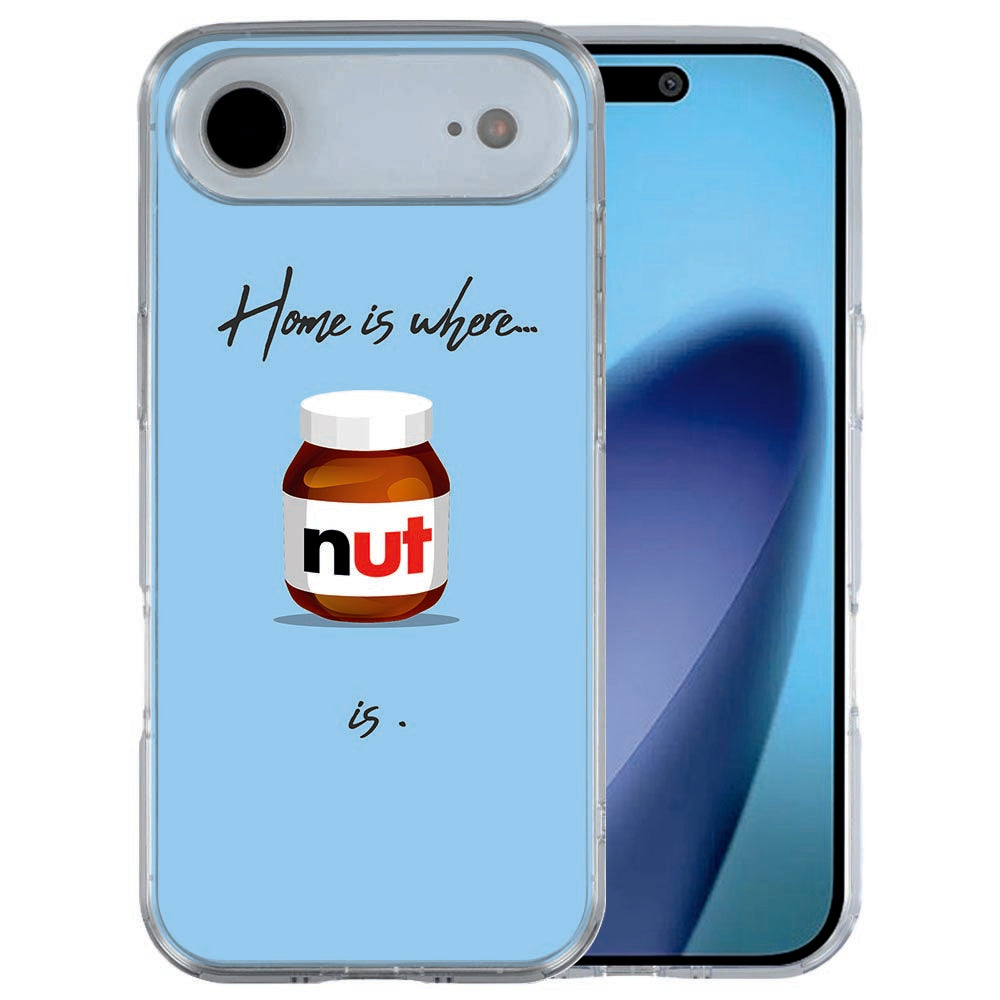 Apple iPhone Air back cover Nut Home in rustig blauw