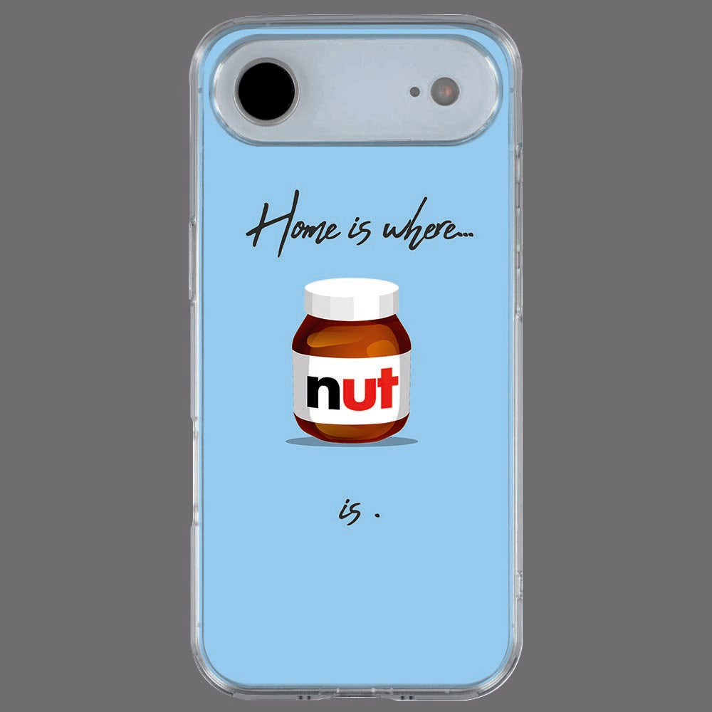Achterkant van iPhone Air TPU hoesje Nut Home