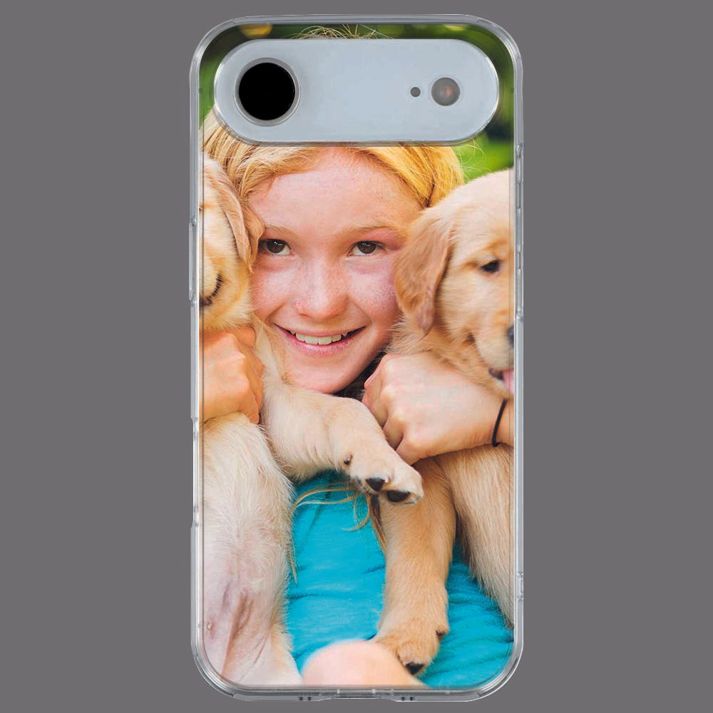 Detailweergave van iPhone Air TPU hoesje ontwerptool met opties