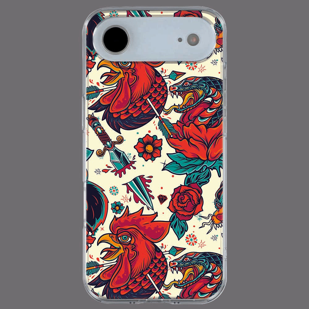 Achterkant van iPhone Air TPU hoesje Old Skool