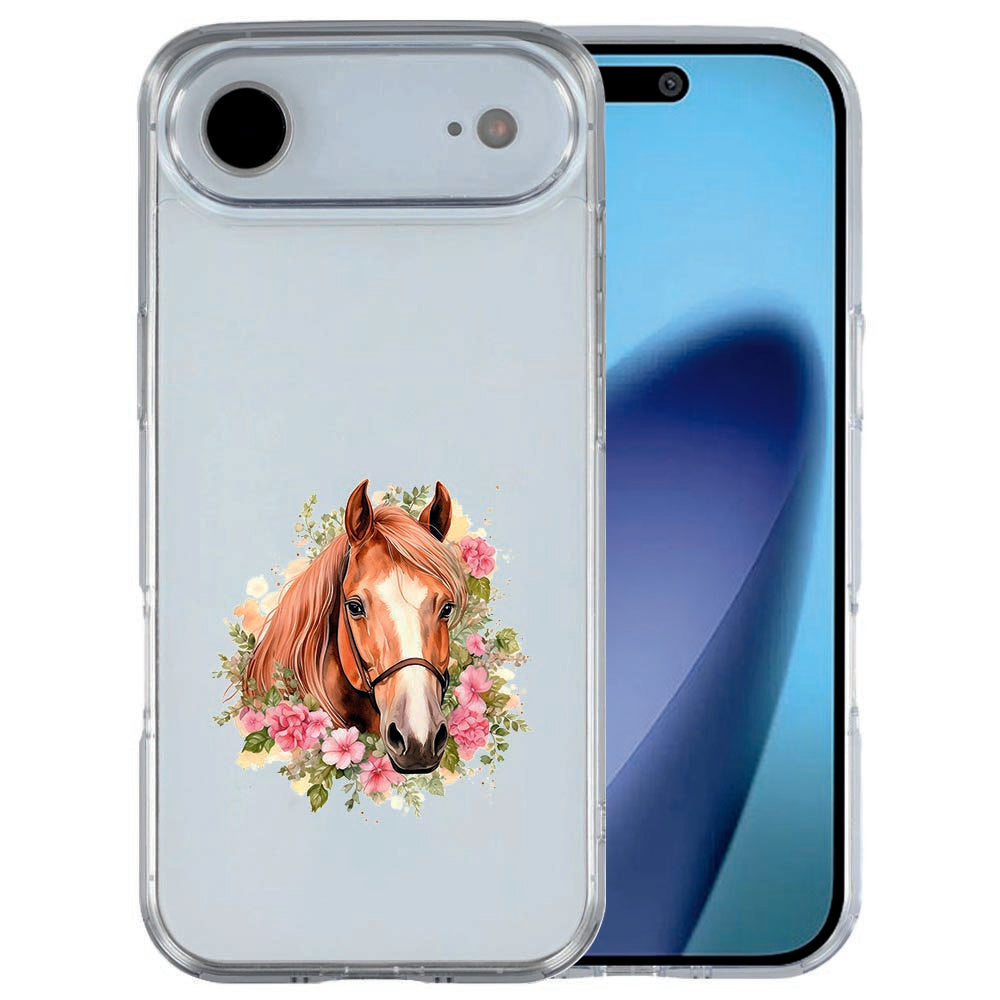 PaardTPU hoesje voor iPhone Air met soft-touch TPU afwerking