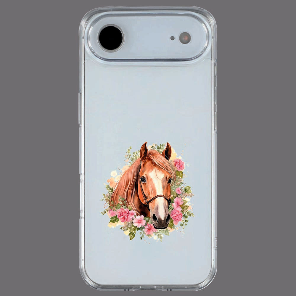 Achterkant van iPhone Air TPU hoesje PaardTPU