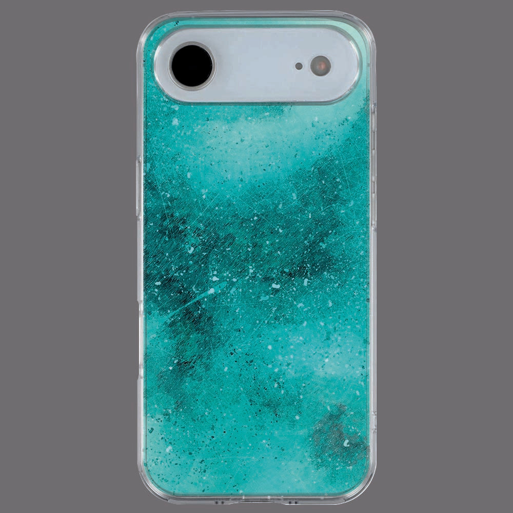 Achterkant van iPhone Air TPU hoesje Painting Blue