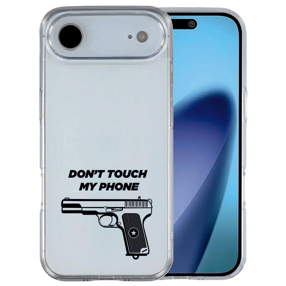 Pistol DTMP hoesje voor iPhone Air met soft-touch TPU afwerking