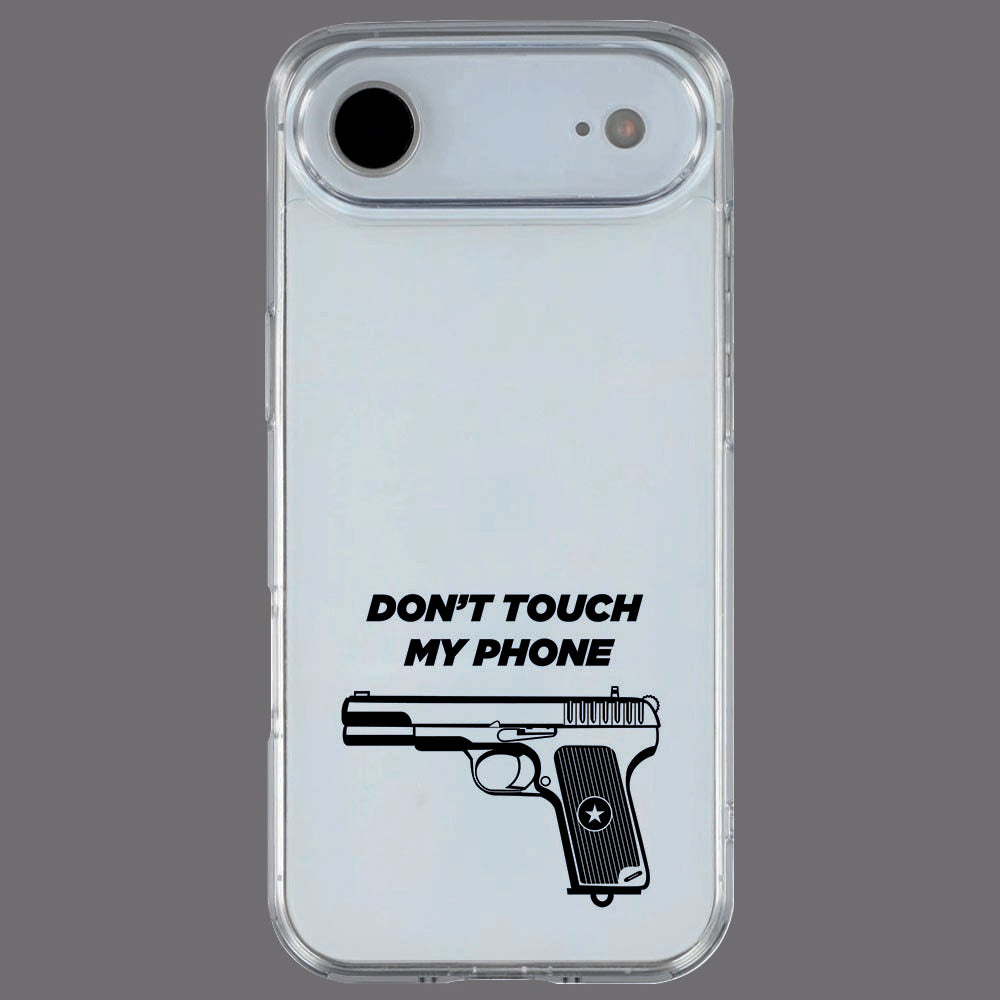 Achterkant van iPhone Air TPU hoesje Pistol DTMP