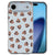Apple iPhone Air back cover Poep Emojis in wit en zwart op transparant