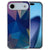 iPhone Air TPU hoesje met Polygon Dark design op donker meerkleurig achterkant