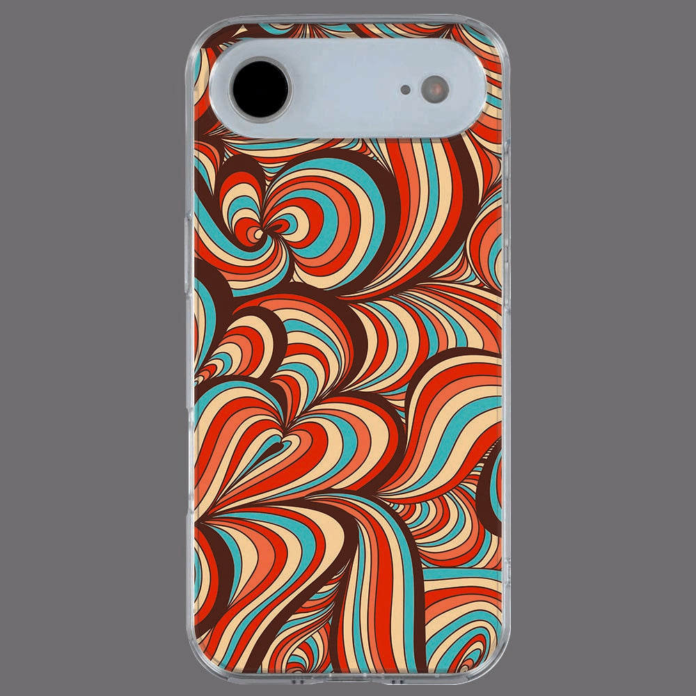 Achterkant van iPhone Air TPU hoesje Retro