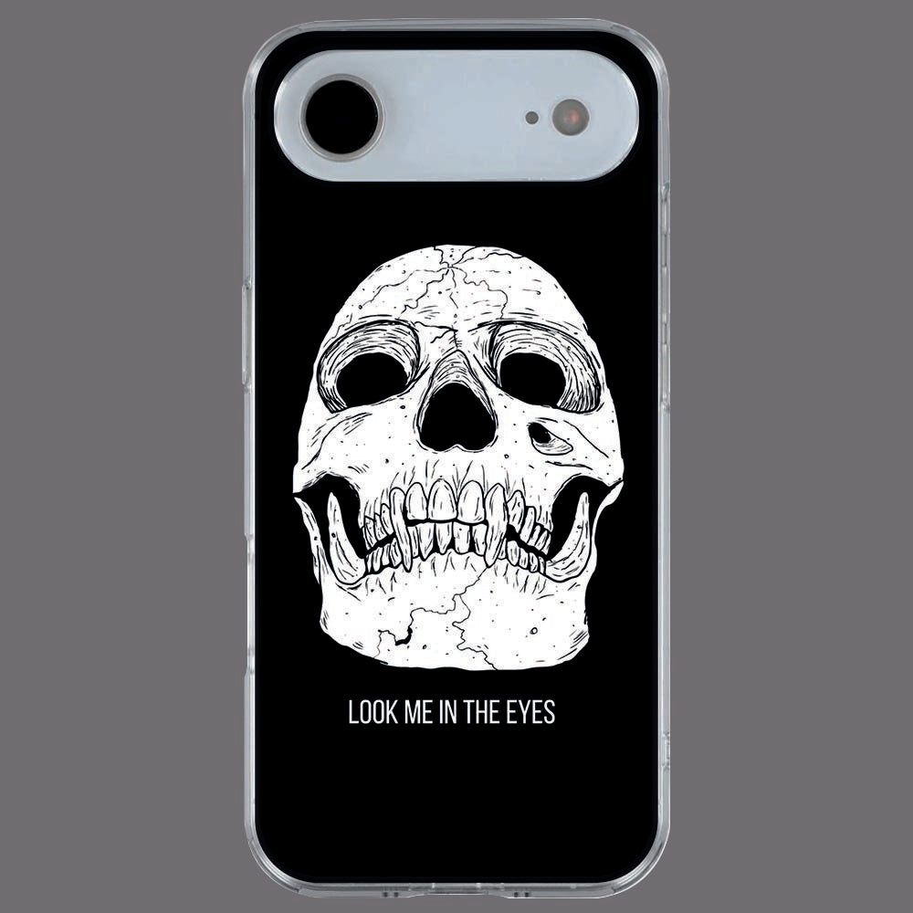 Achterkant van iPhone Air TPU hoesje Skull Eyes
