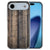 iPhone Air siliconen hoesje Steigerhout - warm bruin en geel