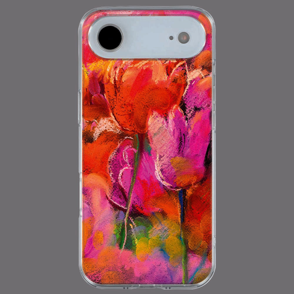 Achterkant van iPhone Air TPU hoesje Tulips