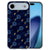 Apple iPhone Air back cover Voetbal in diep blauw met sport-elementen