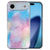 iPhone Air siliconen hoesje Watercolor Light - zacht roze en blauw