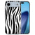 Apple iPhone Air back cover Zebra in zwart en wit gestreept