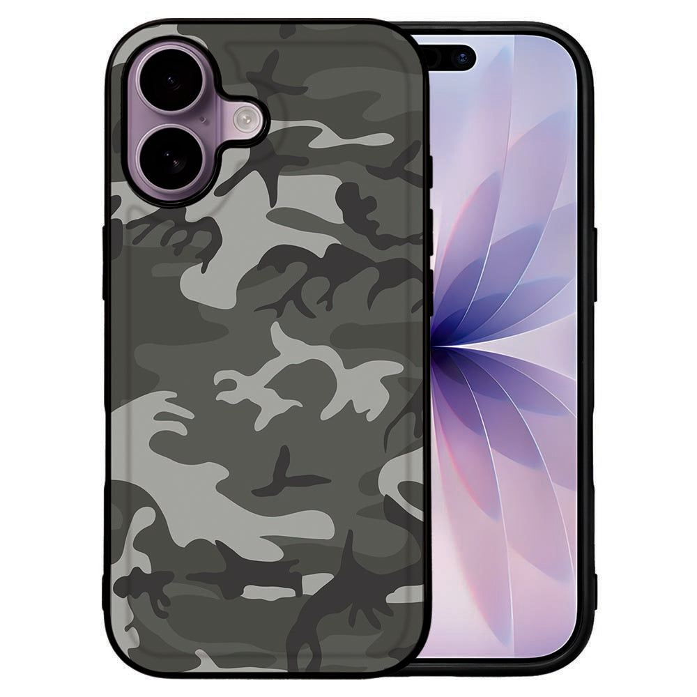 Beschermhoes iPhone 17 Army Light camouflage design voorkant