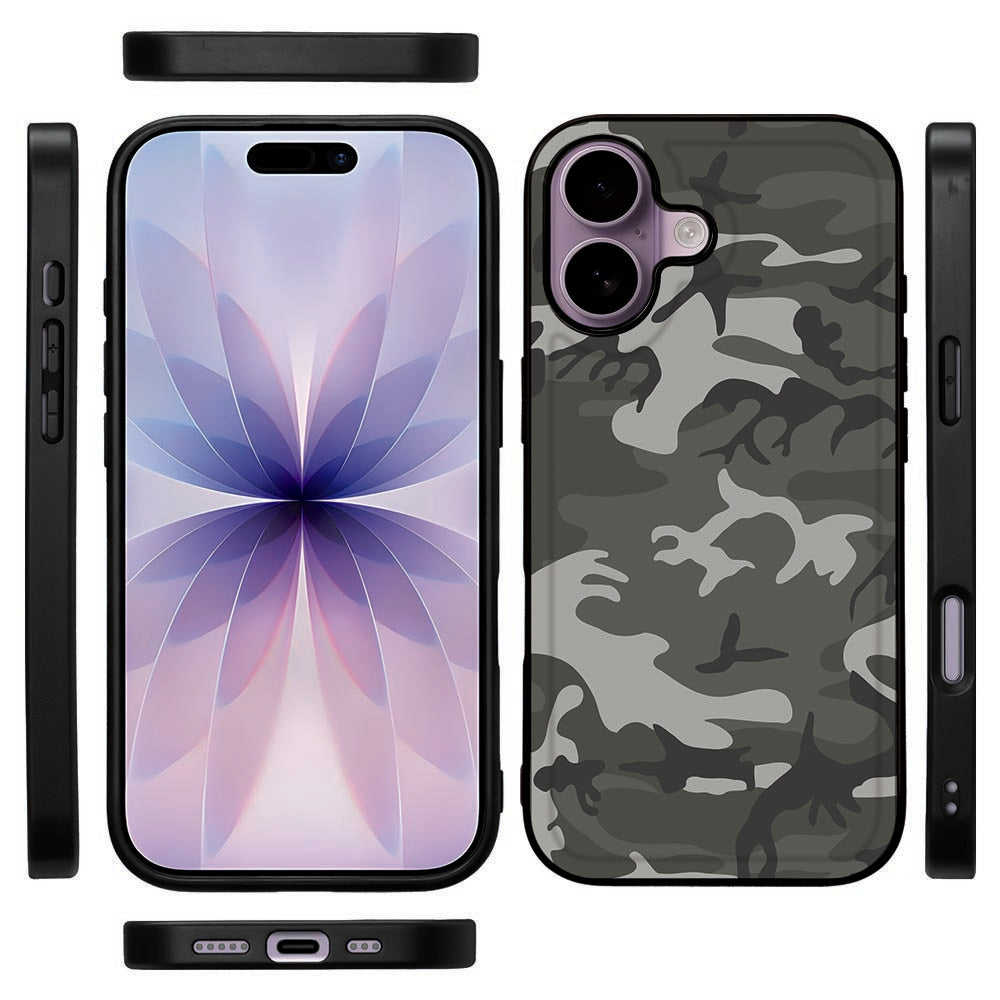 Beschermhoes iPhone 17 Army Light camouflage design voorzijde