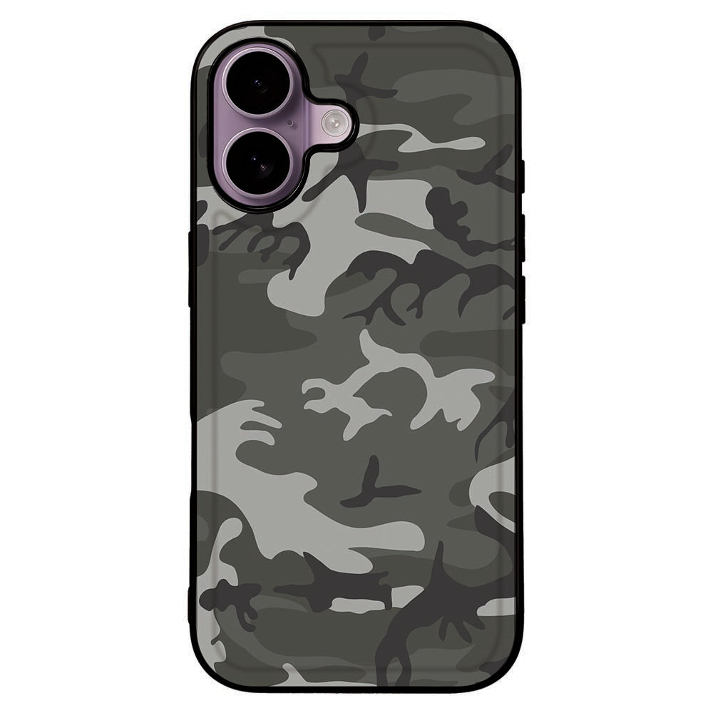 Apple iPhone 17 Beschermhoes Army Light achterkant camouflage ontwerp