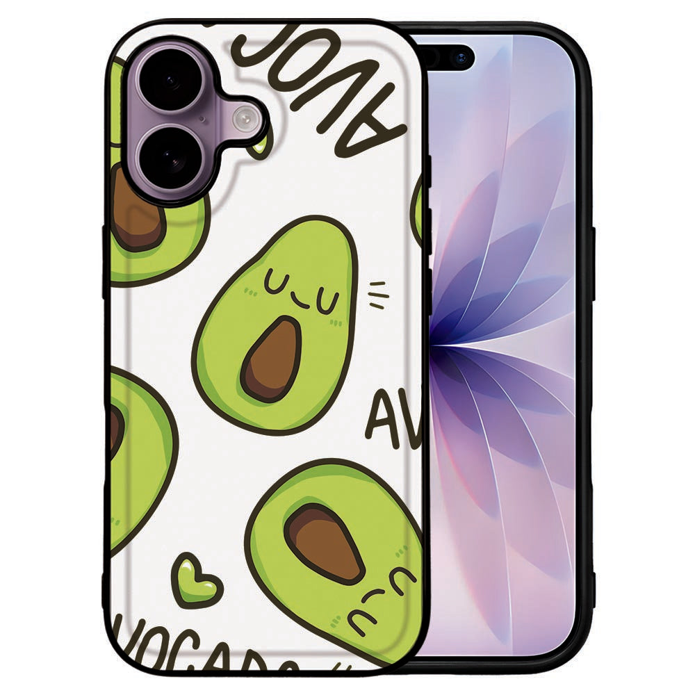 Apple iPhone 17 Beschermhoes Avocado Singing voorkant