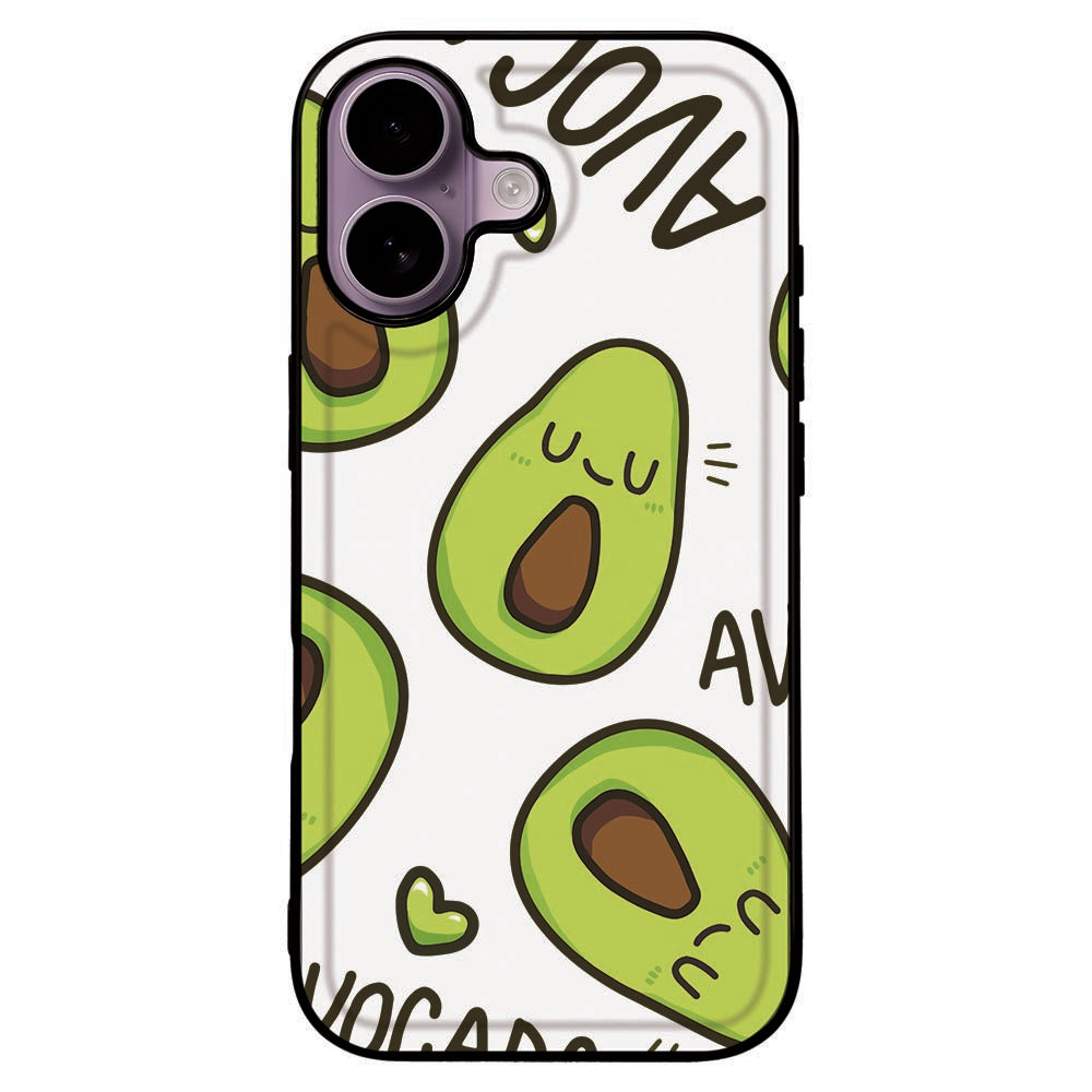 iPhone 17 Beschermhoes Avocado Singing voorkant