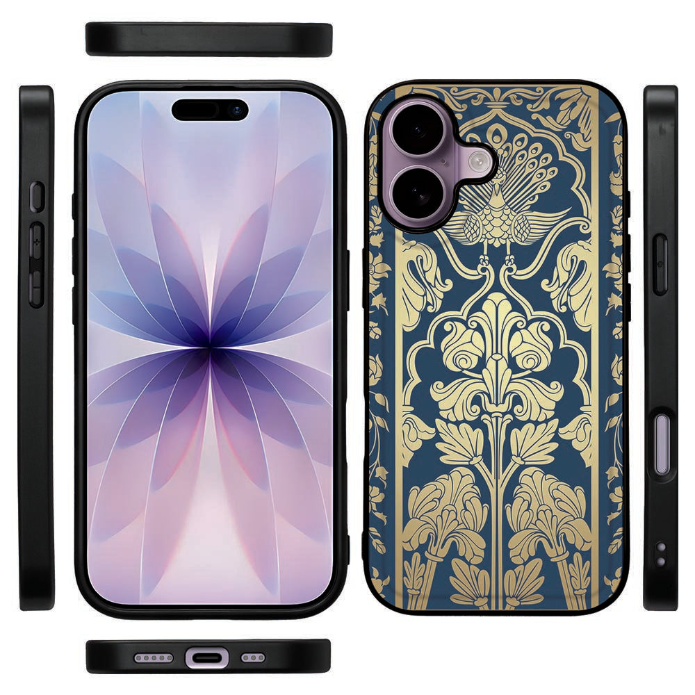 Beschermhoes Apple iPhone 17 Beige Flowers designnaam bloemen aanzicht