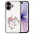 Beschermhoes Apple iPhone 17 Boho Tekst hoesje bloemen ontwerp voorkant