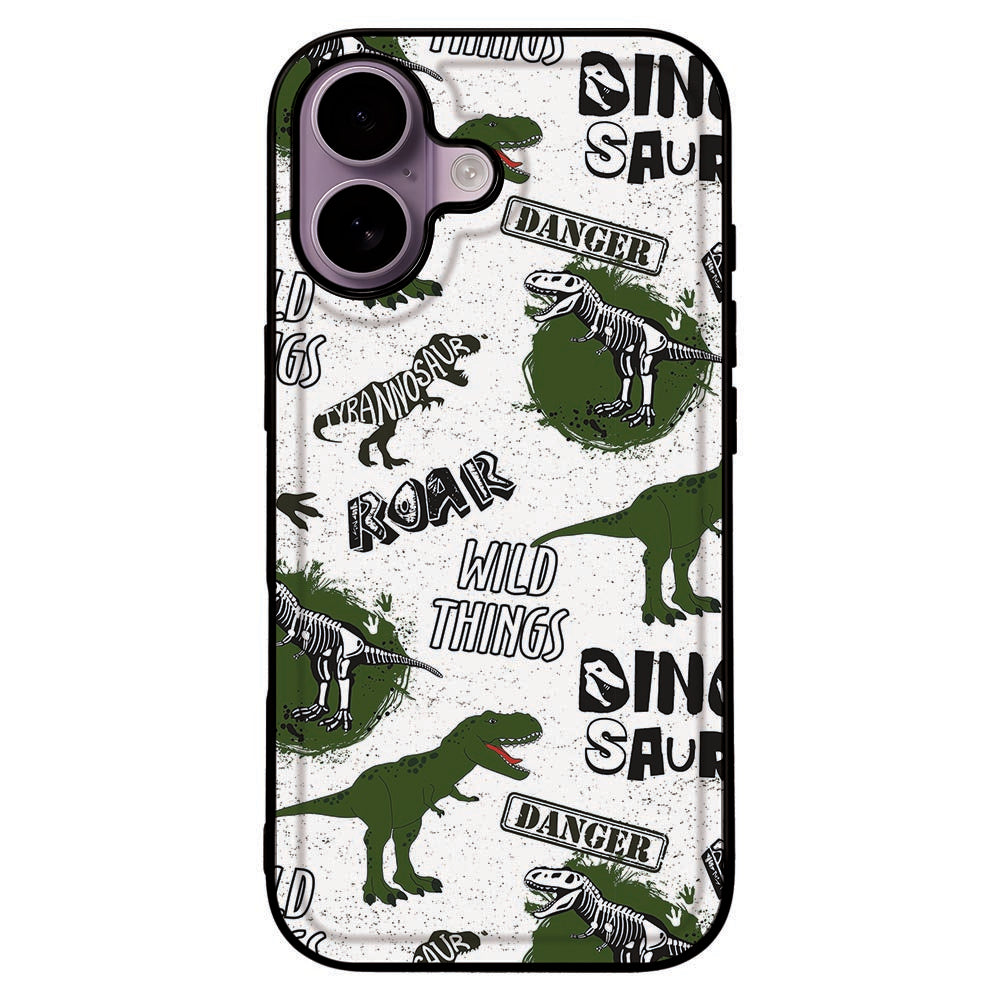 TPU Hoesje Apple iPhone 17 Dinosaurus design dinosaurus aanzicht