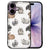 Apple iPhone 17 Back Cover Konijntjes design schattige konijnen aanzicht