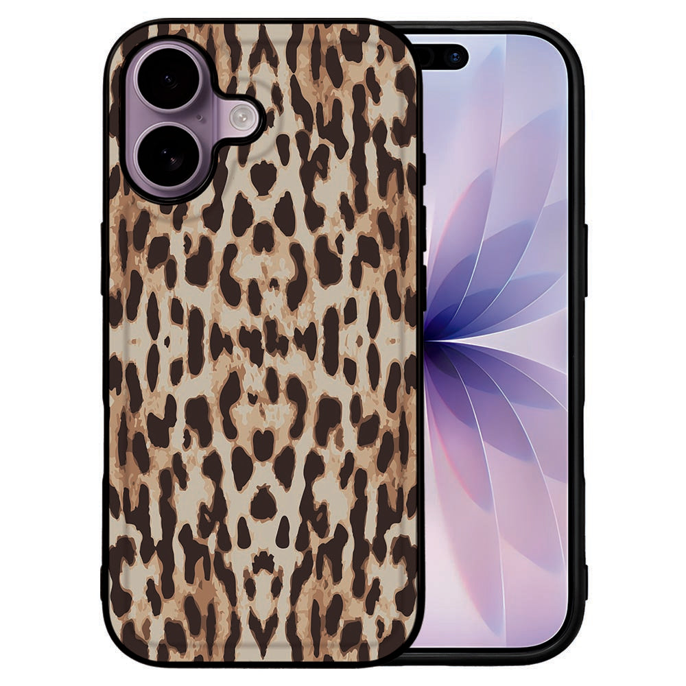 Apple iPhone 17 Beschermhoes Leopard achter voor