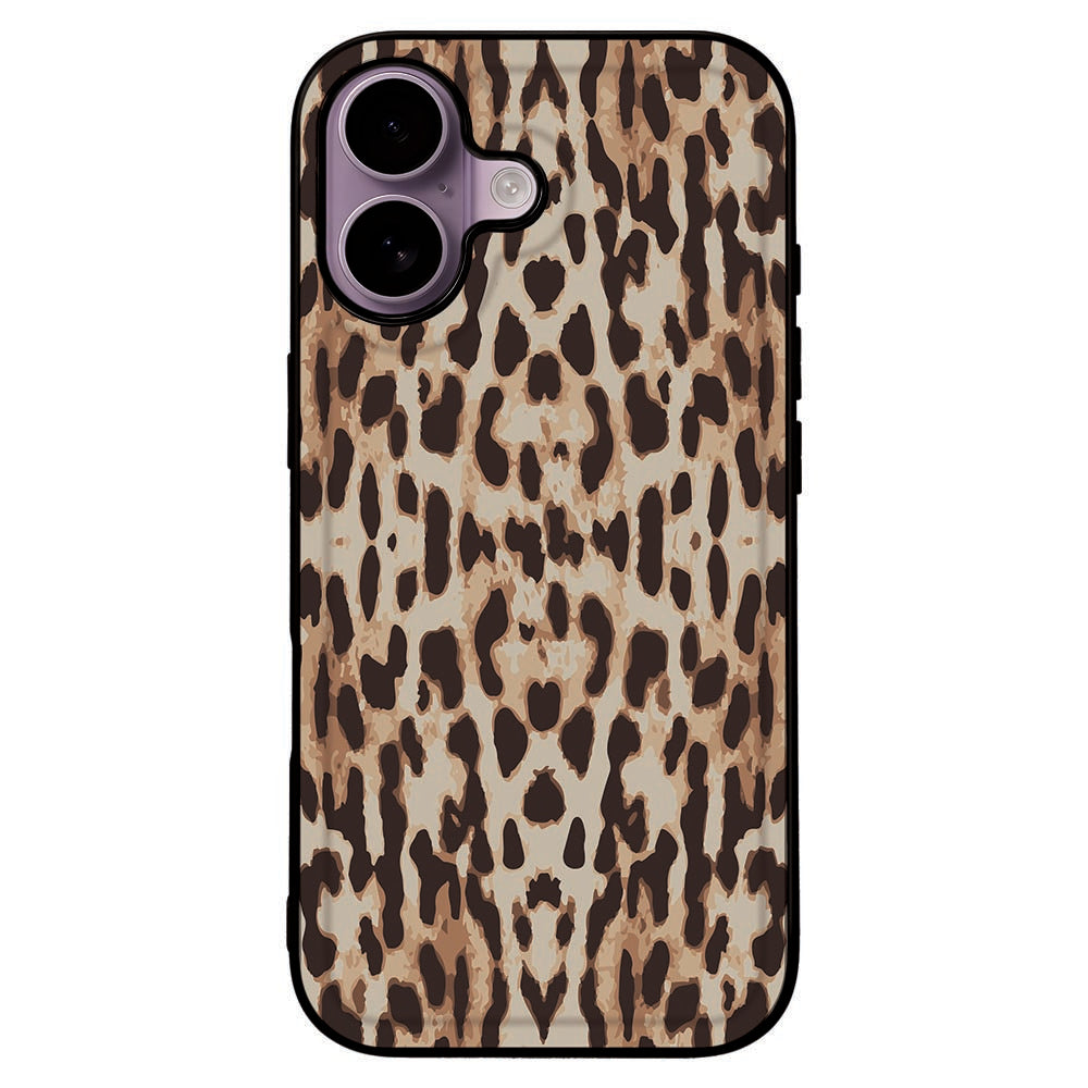 Apple iPhone 17 Beschermhoes Leopard achterkant