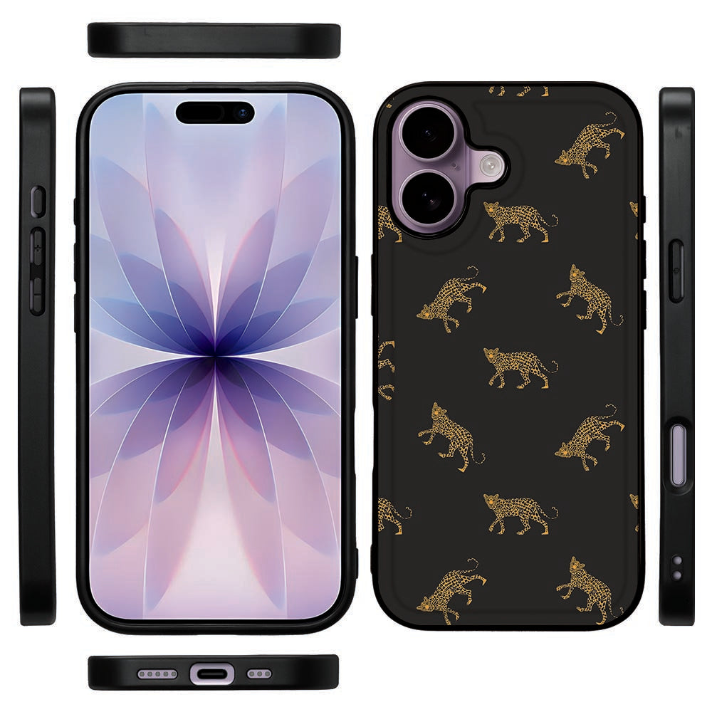 Backcover Hoesje Apple iPhone 17 Leopards designnaam leopardprint aanzicht