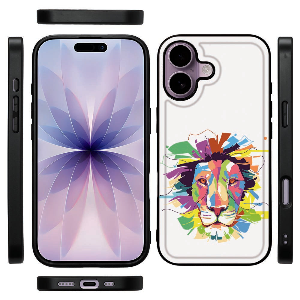 Hoesje iPhone 17 Backcover Lion Color designkleur aanzicht