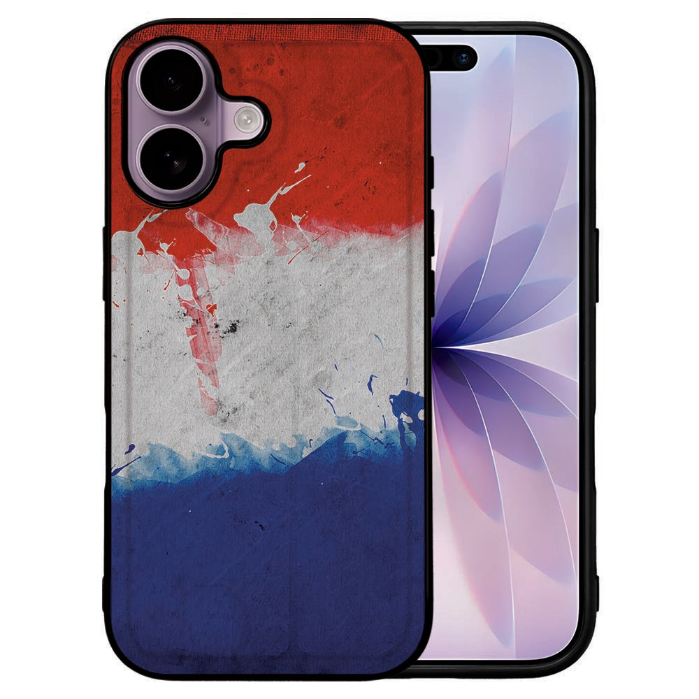 TPU Hoesje Apple iPhone 17 Nederland Nederland vlag design achterkant