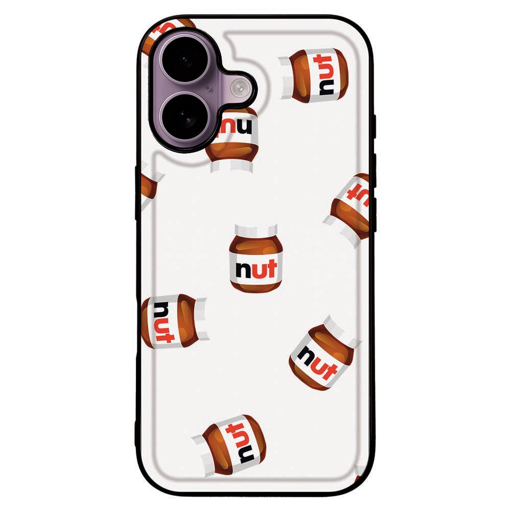 TPU Hoesje Apple iPhone 17 Nut Jar Nut Jar patroon achterkant