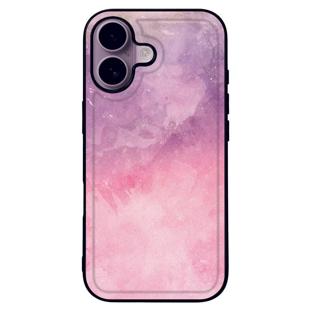Apple iPhone 17 Back Cover Pink Purple Paint design roze paars