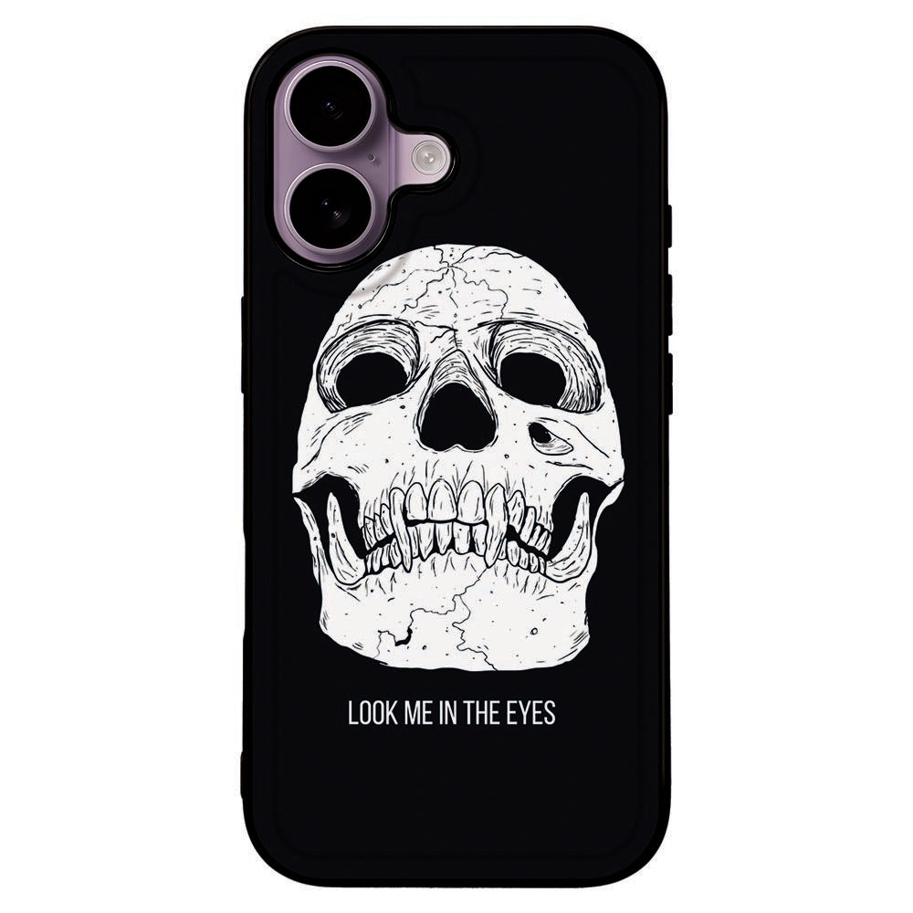 Apple iPhone 17 Back Cover Skull Eyes voorkant