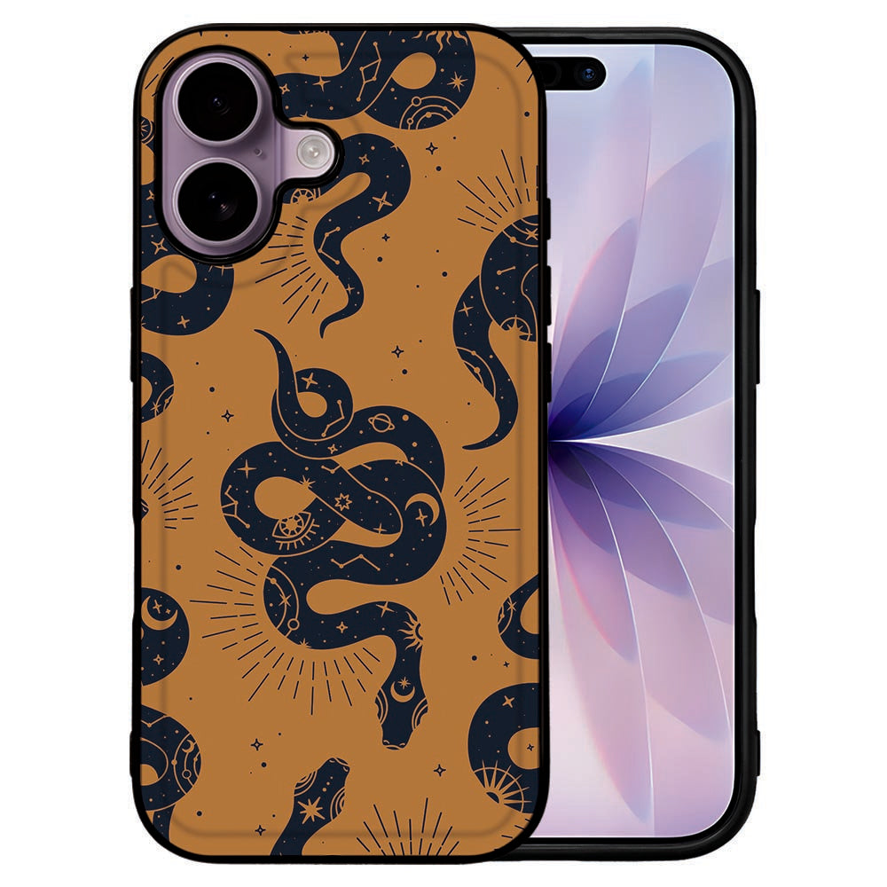 TPU Hoesje Apple iPhone 17 Snakes snakes design voorkant