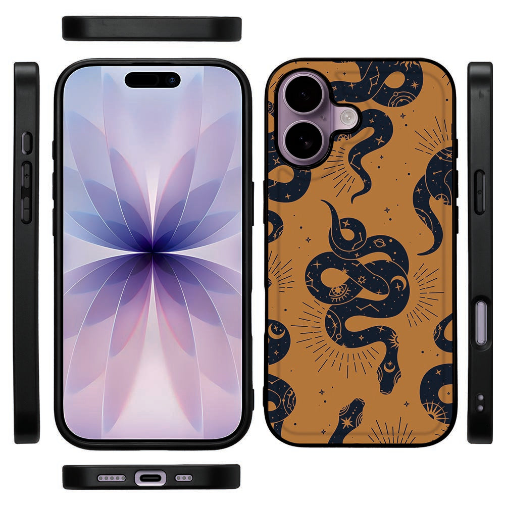 TPU Hoesje Apple iPhone 17 Snakes telefoonhoesjes slank aanzicht