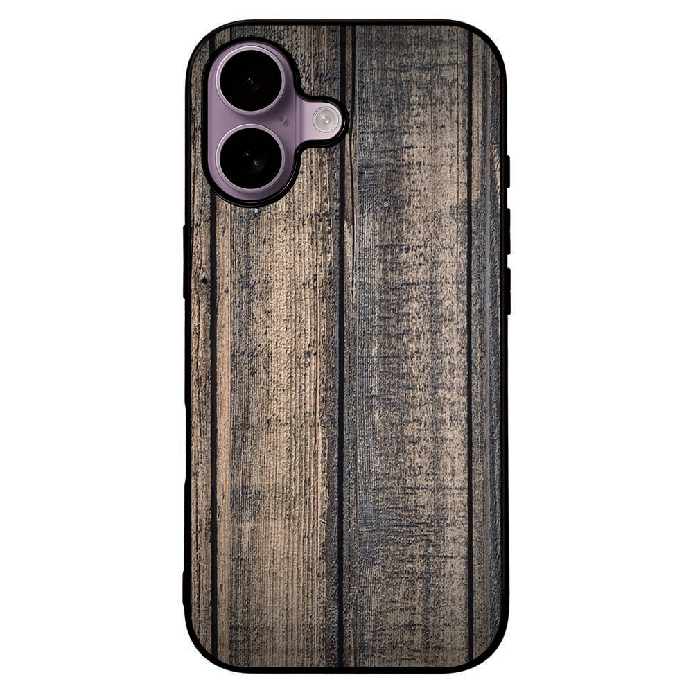 Apple iPhone 17 Backcover Hoesje iPhone 17 Steigerhout achterzijde