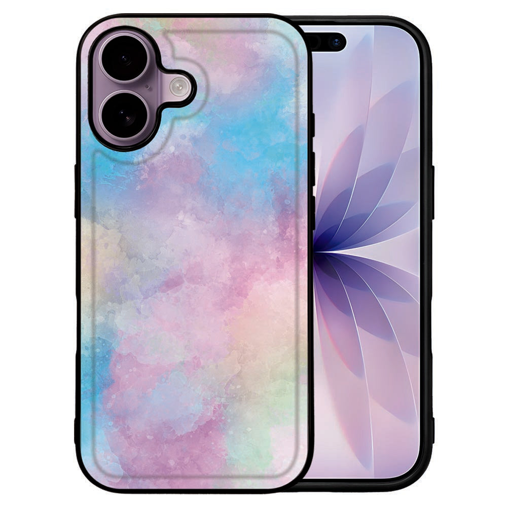 Apple iPhone 17 Backcover Hoesje iPhone 17 Watercolor Light design voorkant
