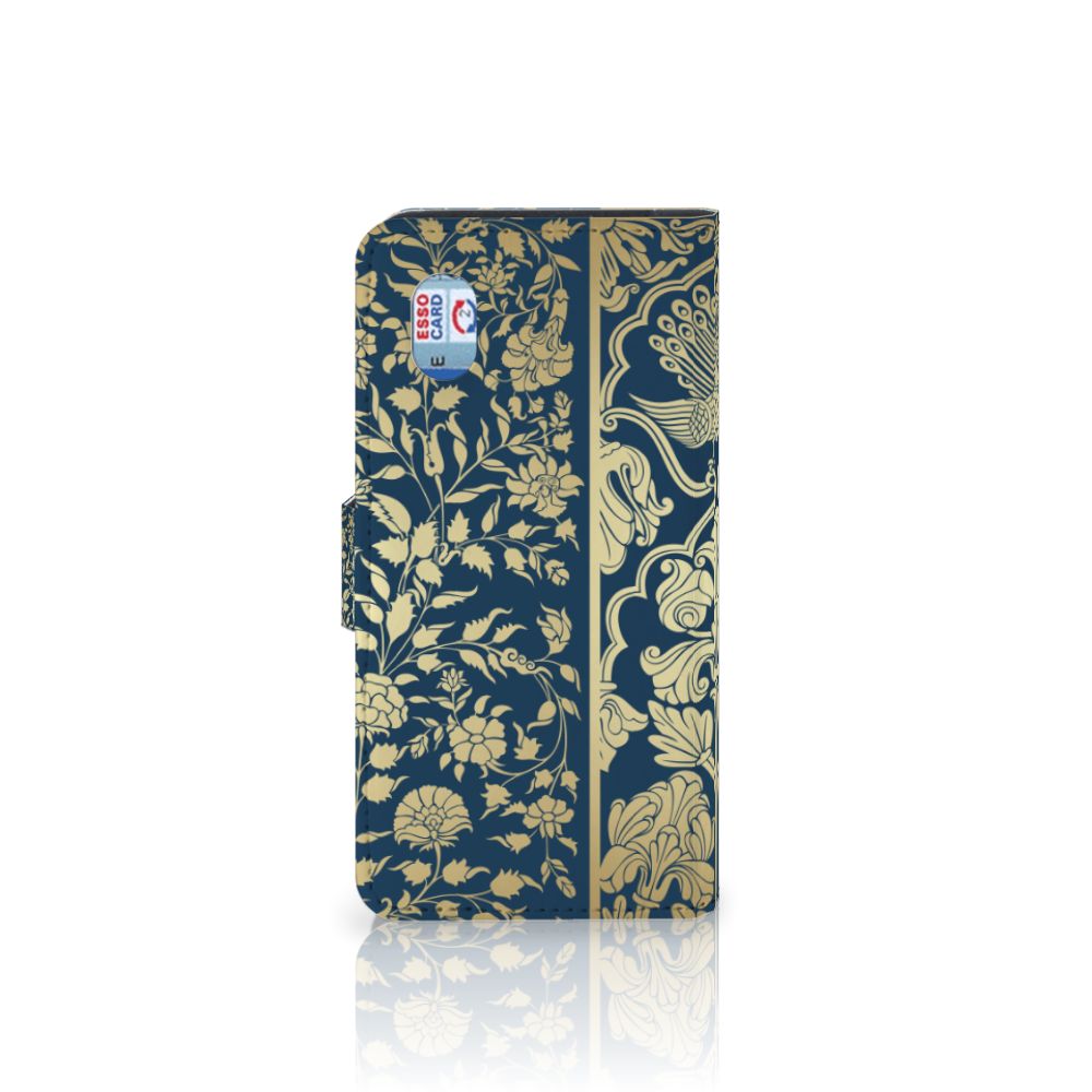 Alcatel 1B (2020) Hoesje Beige Flowers