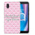 Alcatel 1B (2020) Silicone-hoesje Flowers Pink DTMP B2C Telecom