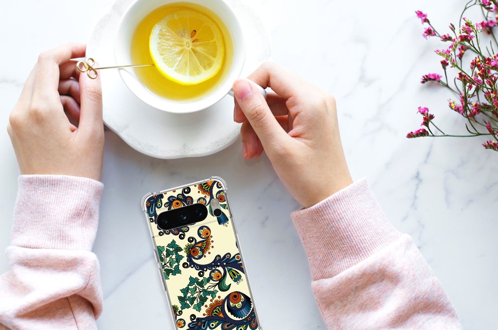 Anti Shock Case Google Pixel 8 Pro Barok Flower B2C Telecom