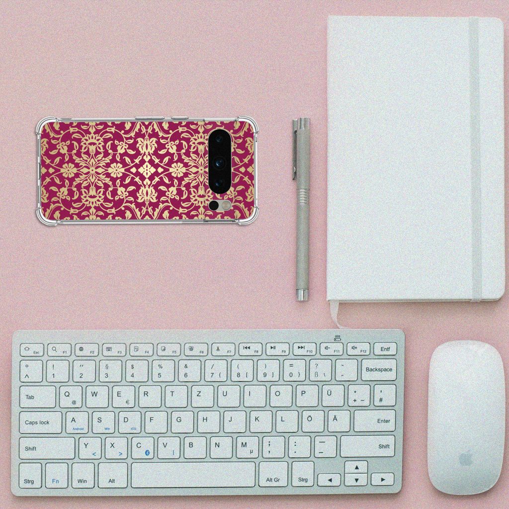 Anti Shock Case Google Pixel 8 Pro Barok Pink B2C Telecom